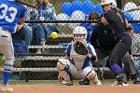 Softball vs Emerson  Wheaton College Softball vs Emerson College in game 2 of their doubleheader. - Photo by Keith Nordstrom : Wheaton, Softball